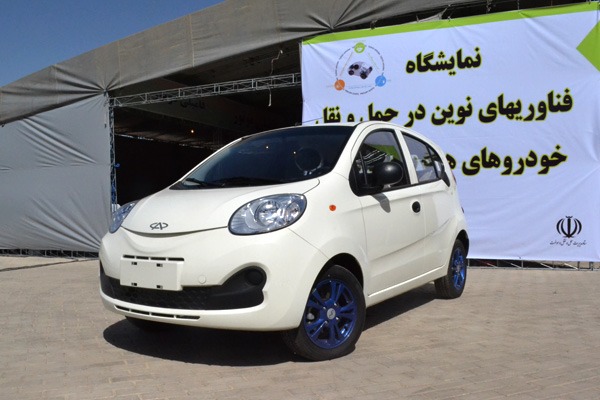 معرفی نخستین خودرو الکتریکی ایران