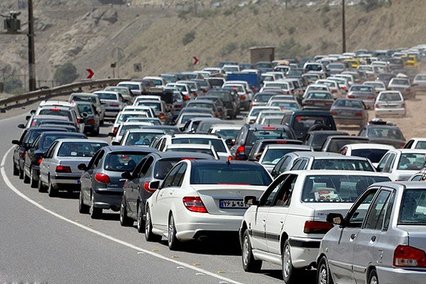 ترافیک نیمه سنگین شمال به تهران