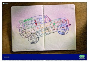 گذرنامه مختص لندرور سواران