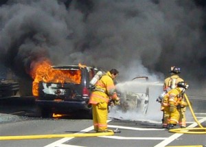 آتش سوزي خودرو