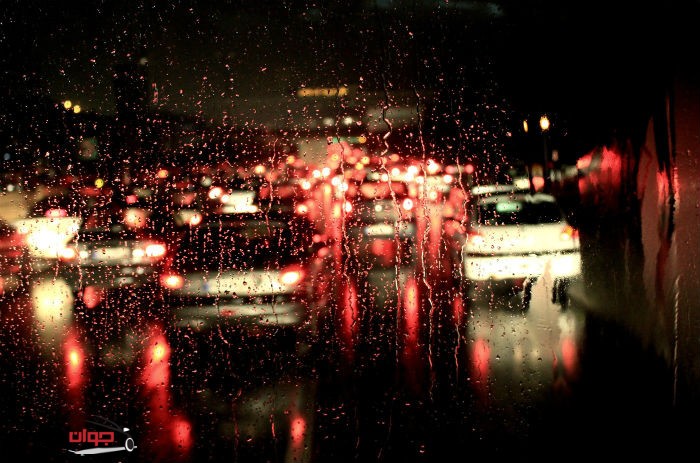 باران_ترافیک