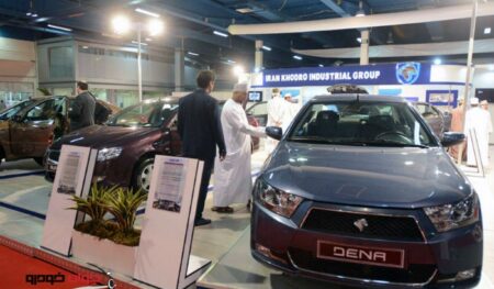 ایران خودرو در نمایشگاه عمان