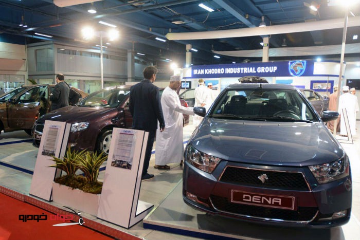 ایران خودرو در نمایشگاه عمان