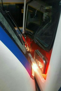 تصادف قطار مترو در ایستگاه طرشت-2