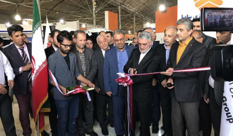 افتتاح نمایشگاه خودرو البرز_تیر 96