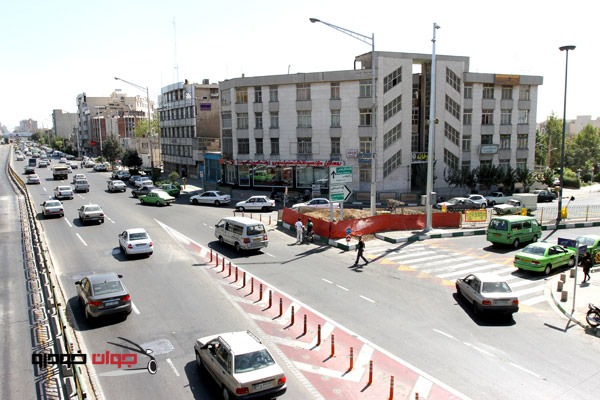 خیابان های تهران-محدودیت های ترافیکی