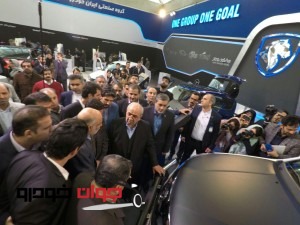 افتتاح دومین نمایشگاه خودرو تهران.jpg با حضور معاون وزیر صنعت