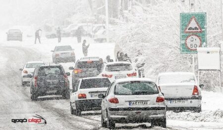 رانندگی در روزهای برفی