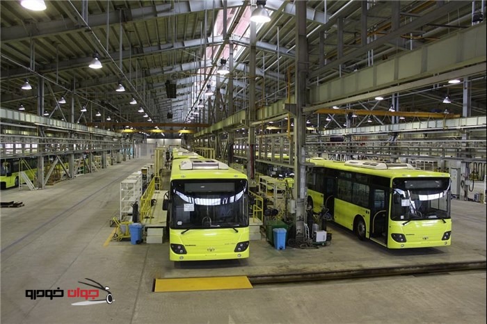 روند افزایشی تولید اتوبوس در کشور
