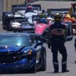تصادف خودروی ایمنی (Safety car) در مسابقه ایندی 500