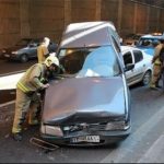 راه حل پلیس راهور برای کاهش ترافیک ناشی از تصادفات / الزام انتقال خودروهای خسارت دیده به سمت راست