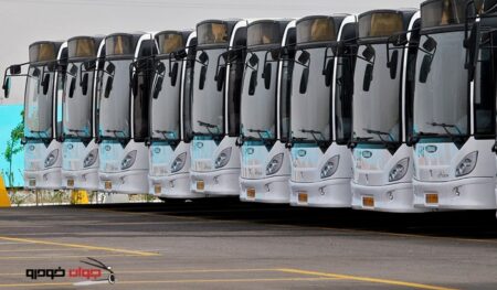 اتوبوس های جدید-ناوگان حمل و نقل عمومی