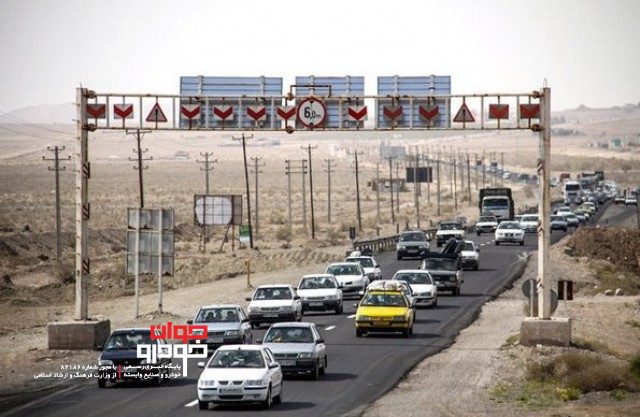 ترافیک سنگین در 2 محور شهریار و کرج به سمت تهران/ تردد در دیگر جاده ها روان است