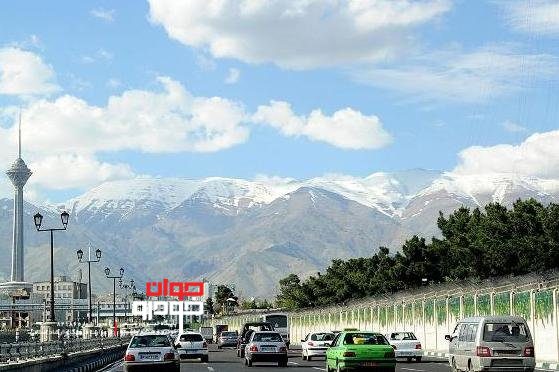 وضعیت آب و هوا تهران/ کیفیت هوا پایتخت قابل قبول است