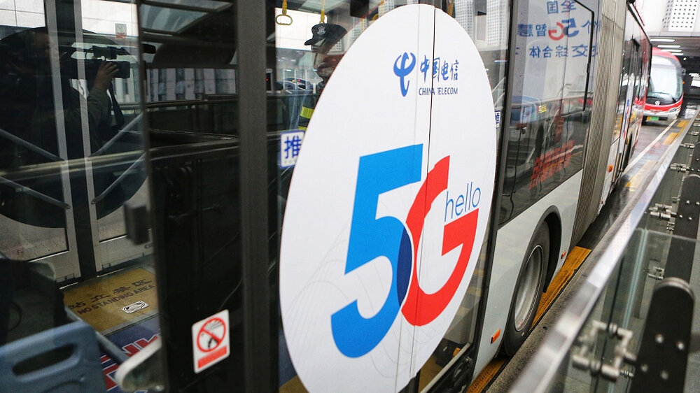 آغاز به کار نخستین اتوبوس مجهز به اینترنت 5G در چین