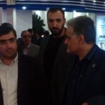 بازدید سرپرست معاون امور صنایع از غرفه کروز در نمایشگاه قطعات خودرو