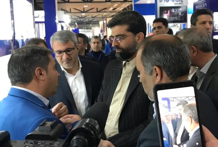حضور مدیرعامل ایران خودرو در چهاردهمین دوره از نمایشگاه بین المللی قطعات خودرو
