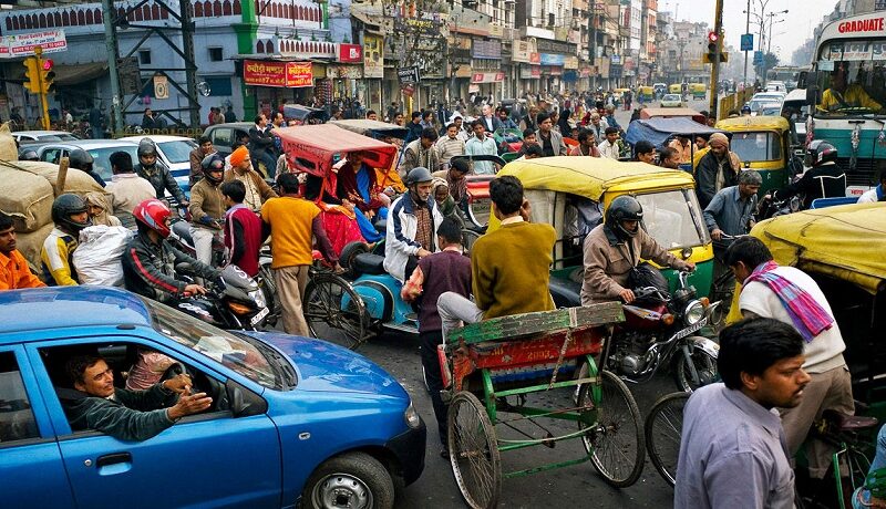 نابسامانی در خیابان های هند