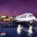 هواپیمای شرکت هواپیمایی قطر