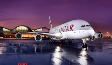 هواپیمای شرکت هواپیمایی قطر