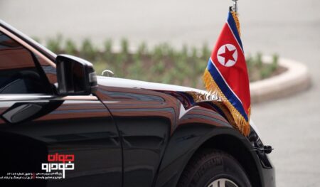 پرچم کره شمالی-مرسدس بنز