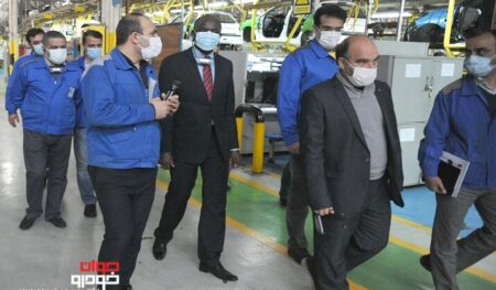 بازدید سفیر سنگال از ایران خودرو