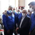 بازدید رئیس سازمان گسترش و نوسازی از ایران خودرو