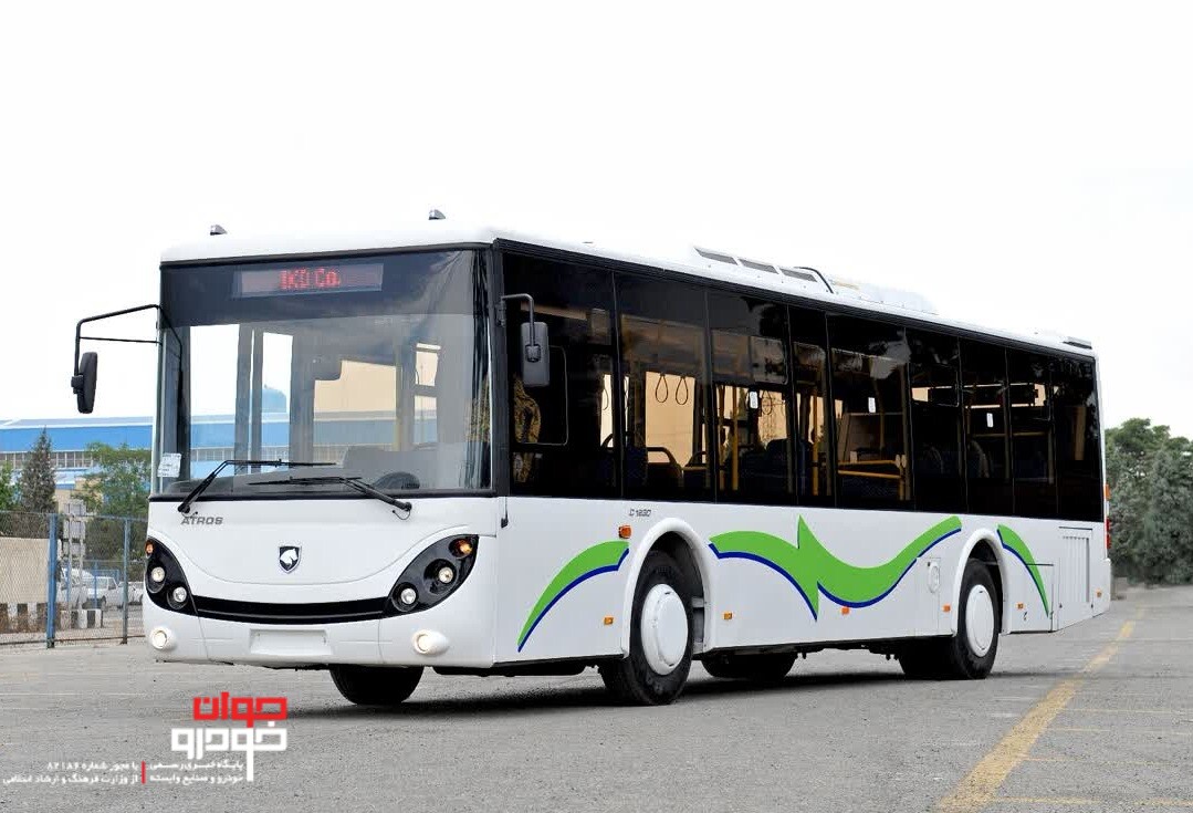 اتوبوس آتروس ایران خودرو چهار ستاره شد