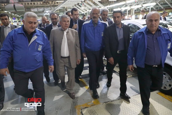 محصولات ایران‌ خودرو پاسخ‌گوی نیاز بازار تاتارستان