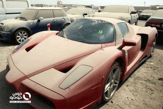 خودروهای رها شده در دبی