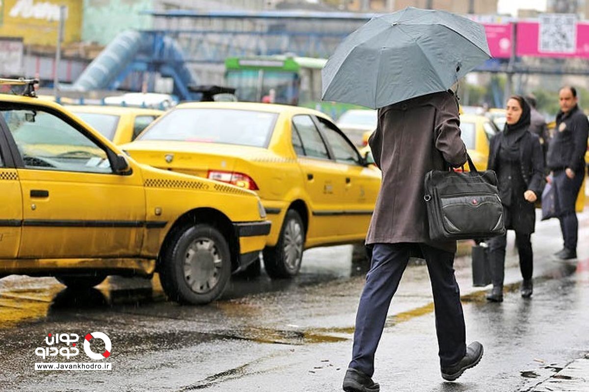 کرایه تاکسی در روزهای بارانی