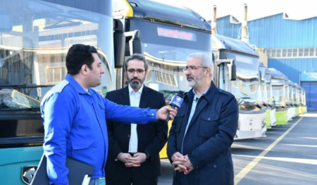 اتوبوس برقی ایران خودرو دیزل