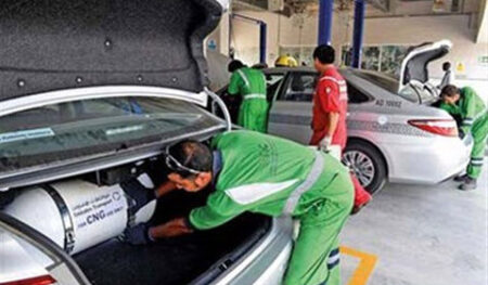 تبدیل خودرو بنزینی به دوگانه‌سوز