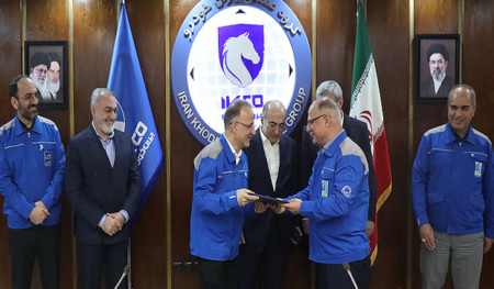 مراسم معارفه مدیرعامل ایران خودرو