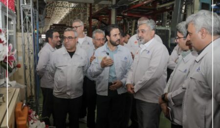 افتتاح خط رباتیک بدنه SQ200 در پارس‌خودرو