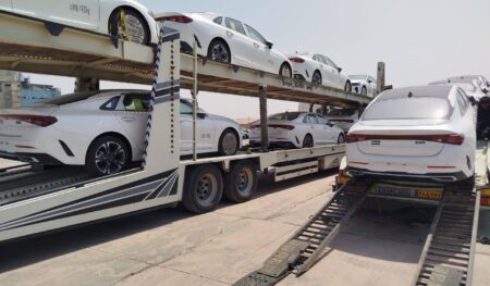 محموله کیا K5 کوشا خودرو